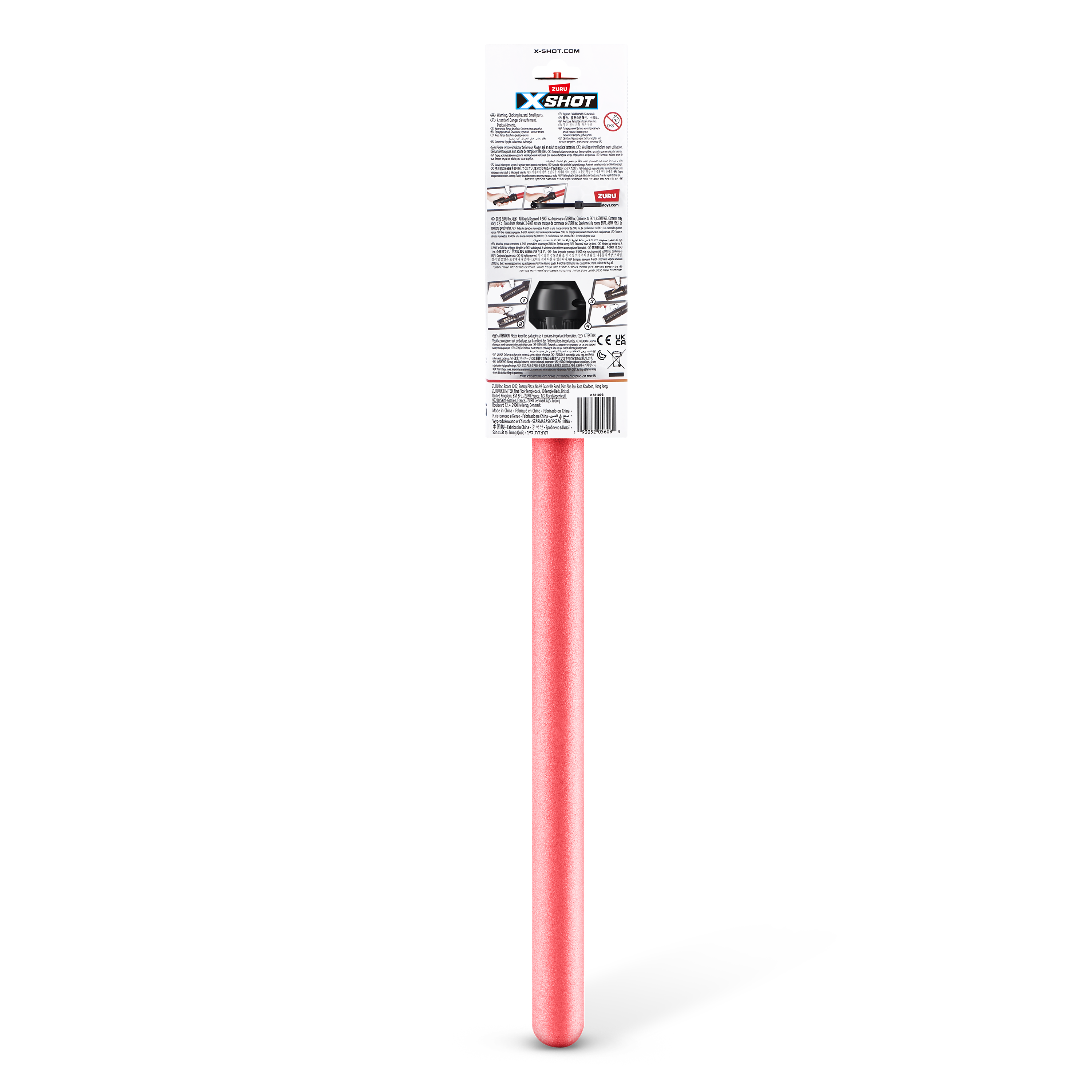 X-Shot Excel Lite Sword, LED Light-Up Foam Sword for Boys and Girls, Age 6+, Space Battle Toy