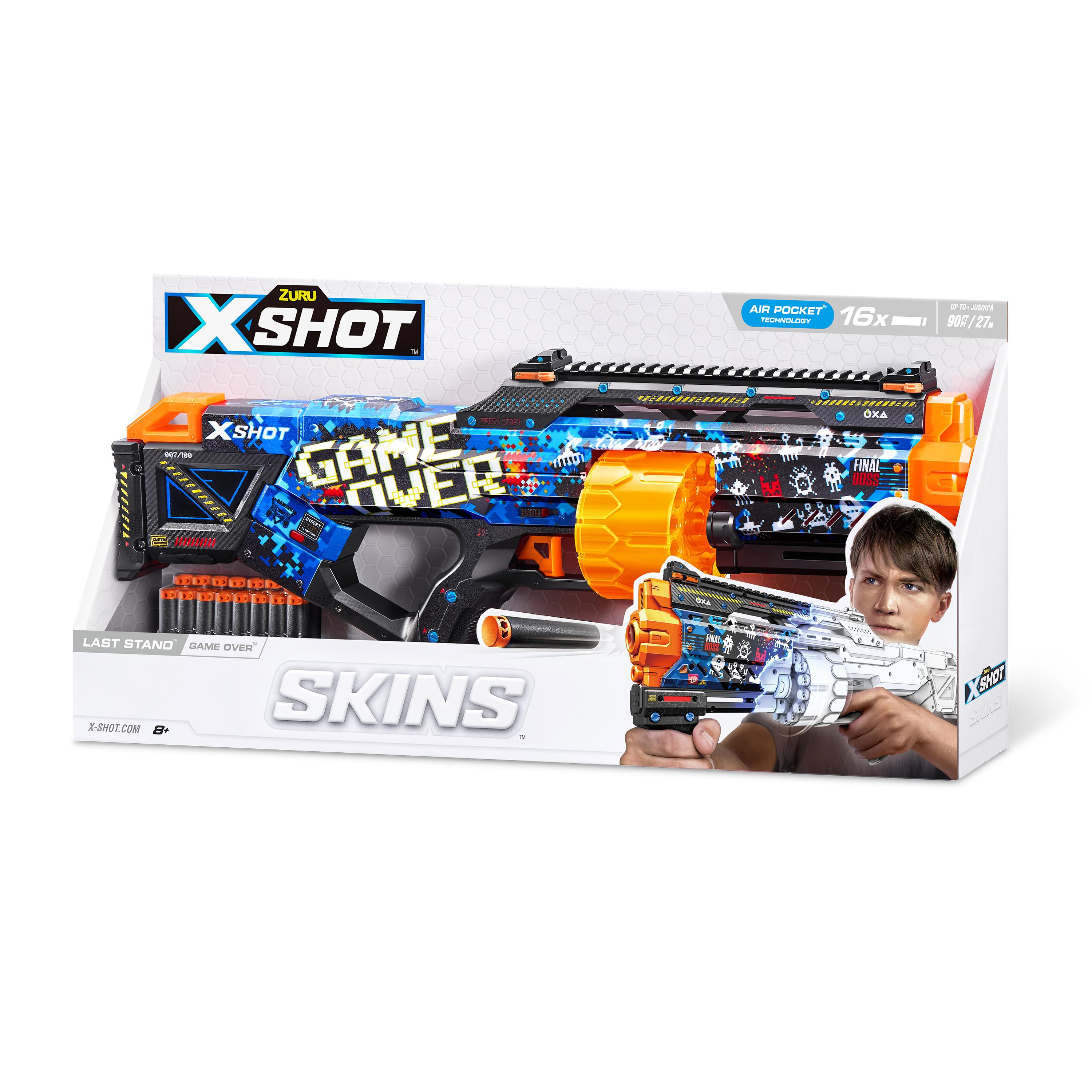 XSHOT Skins Last Stand Beast Out, Foam Blaster Toy Gun for Boys & Girls, Ages 8+