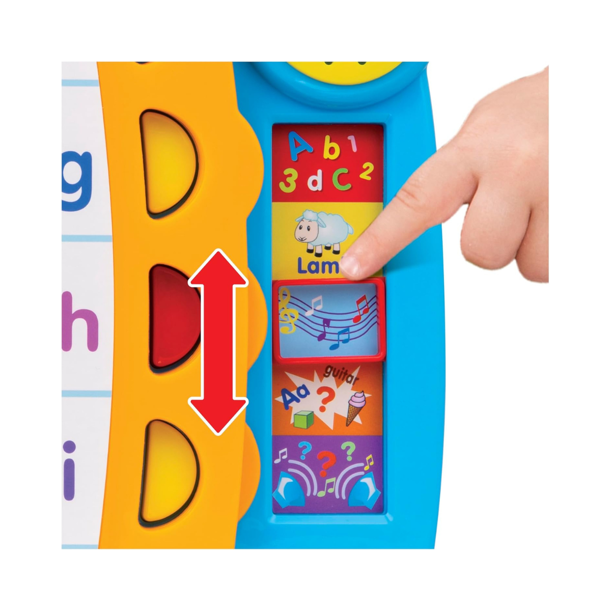 Winfun Talking Activity Book, Interactive Learning Toy with Sounds, Buttons + 3 Mobile Pages, Assorted Colour, 2–5 Years