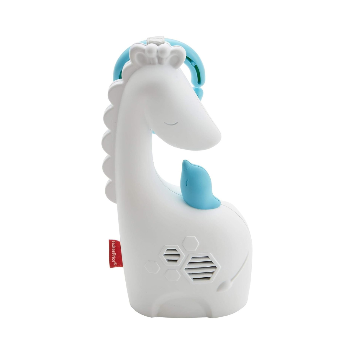 Fisher Price Core Soothe and Go Giraffe, FGG90 Portable Baby Soother, Multi Colour, Sensory Development Toy, 2 AA Battery Operated, 3 Years and Up