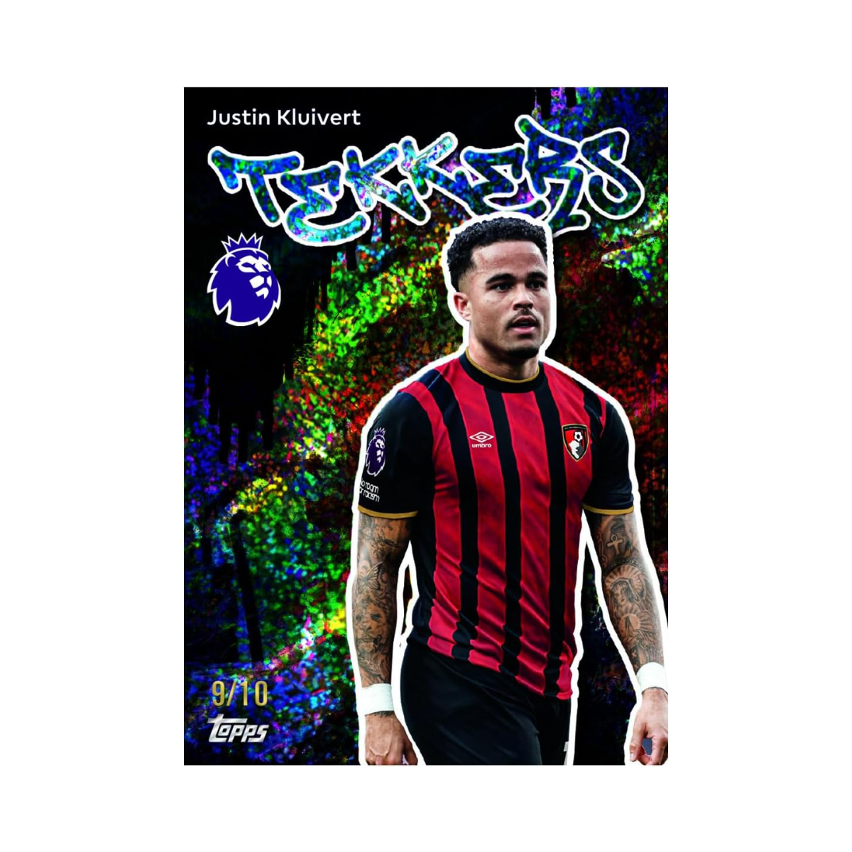 Topps Premier League 2025 2026 Trading Cards Pack, Premium Soccer Collectible Cards, 10 Card Packet With Special Inserts, Chrome Parallels Autograph and Rookie Hits