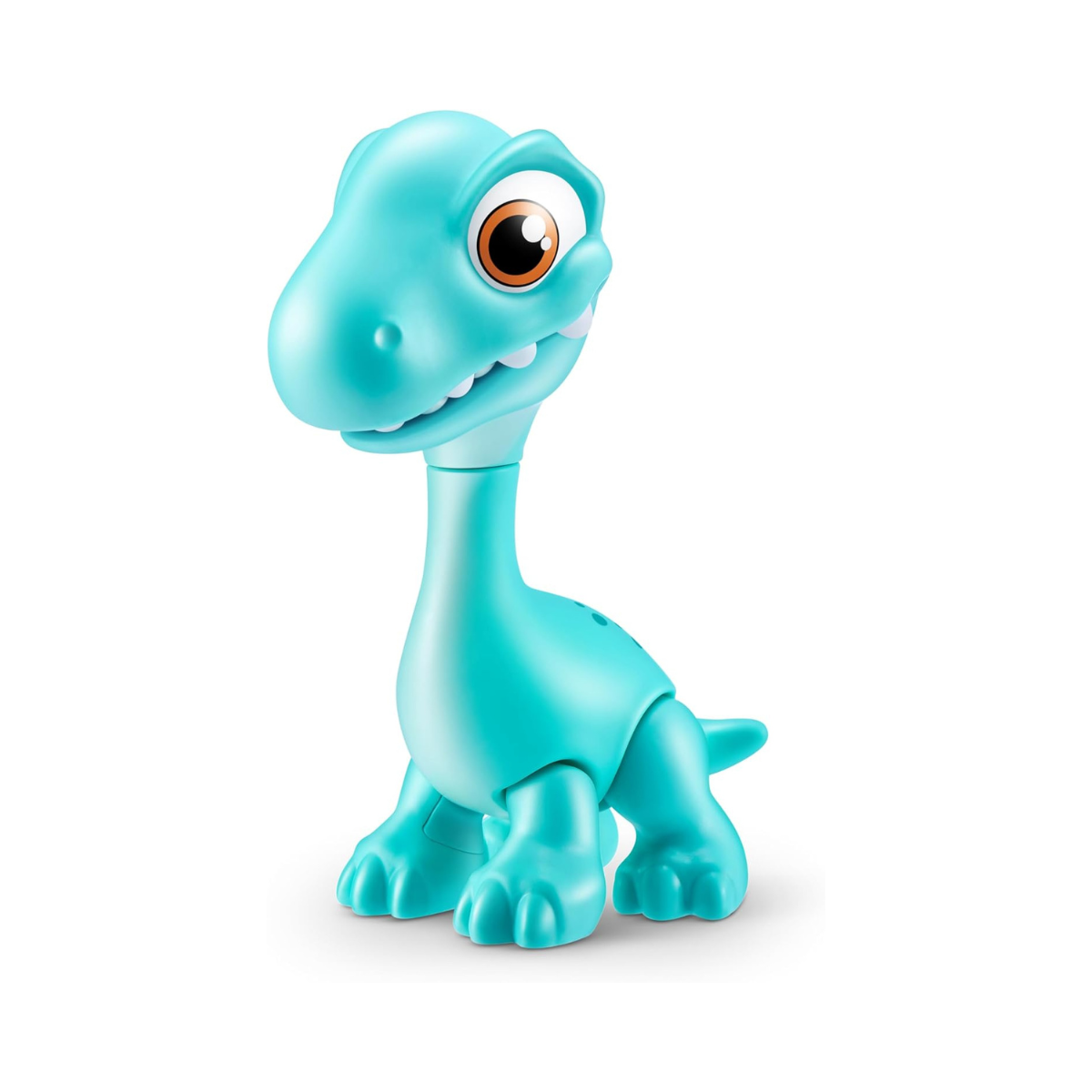 Smashers Junior Dino Dig Large Egg Brontosaur by ZURU, 18+ Surprises, Dinosaur Preschool Toy, Build + Construct Sensory Play for Kids 18 Months to 3 Years, Includes 1kg Clay + 6 Moulds + Stickers, Moveable Dino Figure