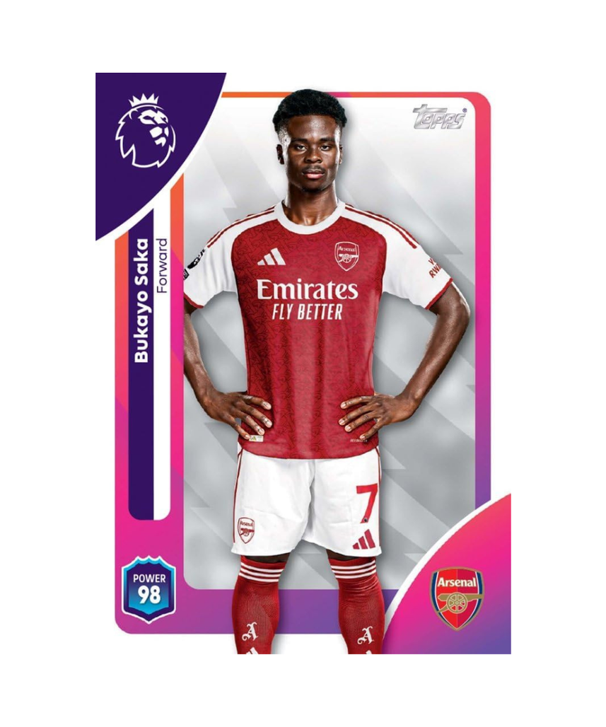 Topps Premier League 2025 2026 Football Trading Cards Starter Pack, Includes 10 Cards with Special Inserts, Gold Lion Limited Card, Collector Binder Checklist and Guide, Official Premier League Collectible