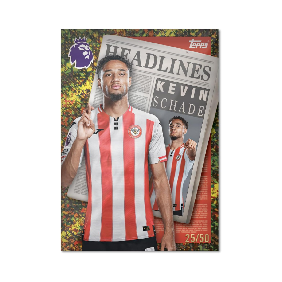 Topps Premier League 2025 2026 Football Trading Cards Mega Multipack, 40 Card Pack with Guaranteed Special Inserts and 3 Classic Limited Edition Cards, Official Premier League Collectible for Kids and Adult Fans