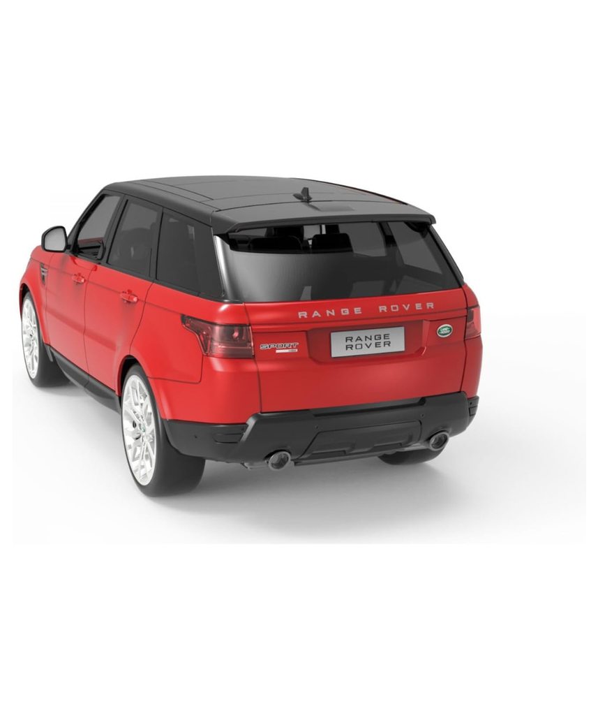 RW Range Rover Sport Remote Control Car 1:14 Scale, Licensed Land Rover RC Car with Rechargeable Battery, High Detail Exterior, Red or White (Assorted)Toy SUV for Kids