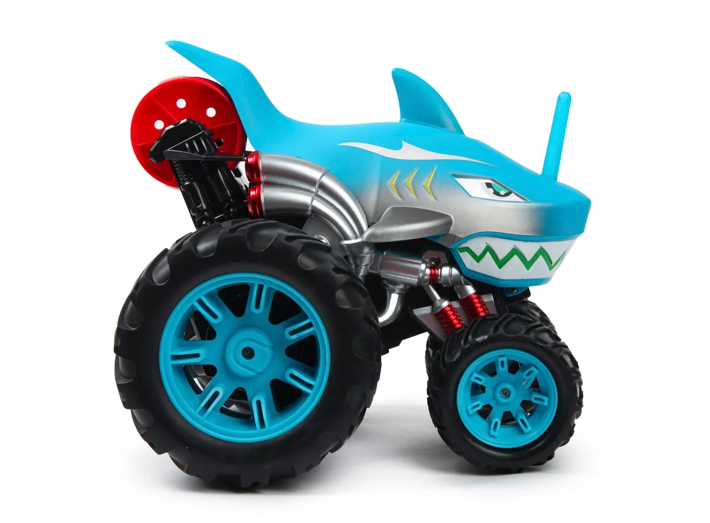 Crazon 1:14 Shark Stunt RC Car, 5 Wheel Anti Flip Design, 360° Spin, Drift Action, Rear Wheel Standing, 2.4GHz Remote Control Car for Kids 3+