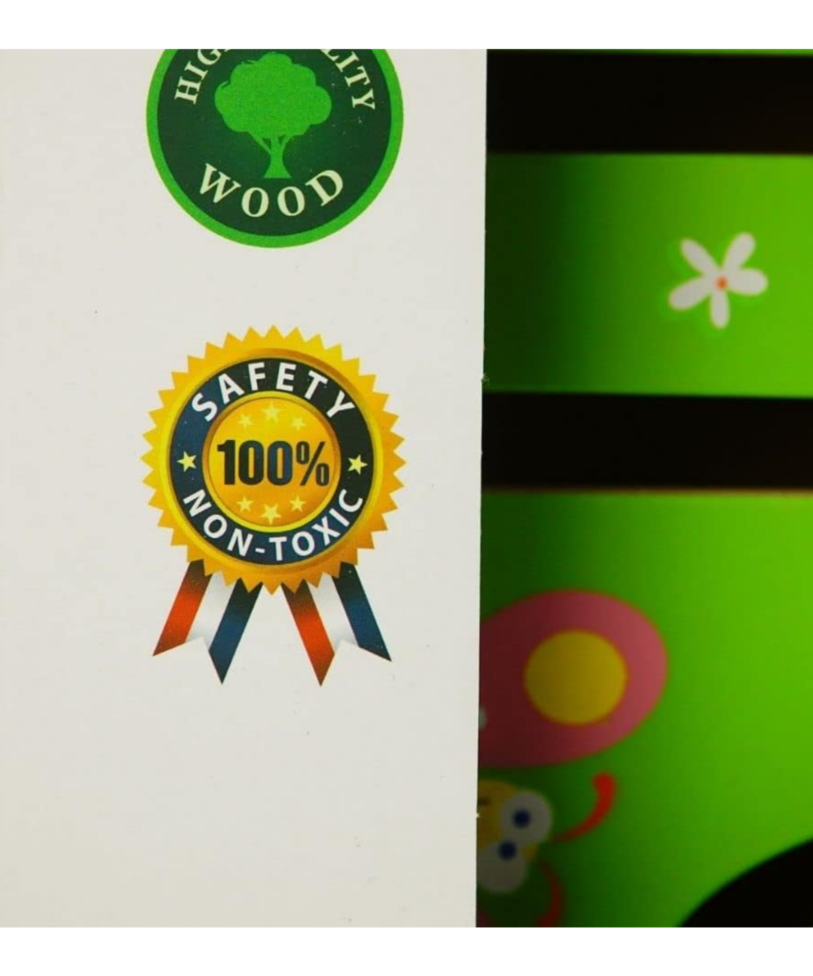 لعبة فيجا الخشبية للتتبع والتتبع - متاهة خرز مستوحاة من مونتيسوري مع بطاقات أنماط، تُنمّي التنسيق بين اليد والعين والوعي المكاني والخيال، صديقة للبيئة، ألوان غير سامة، مناسبة للأعمار من سنتين فما فوق