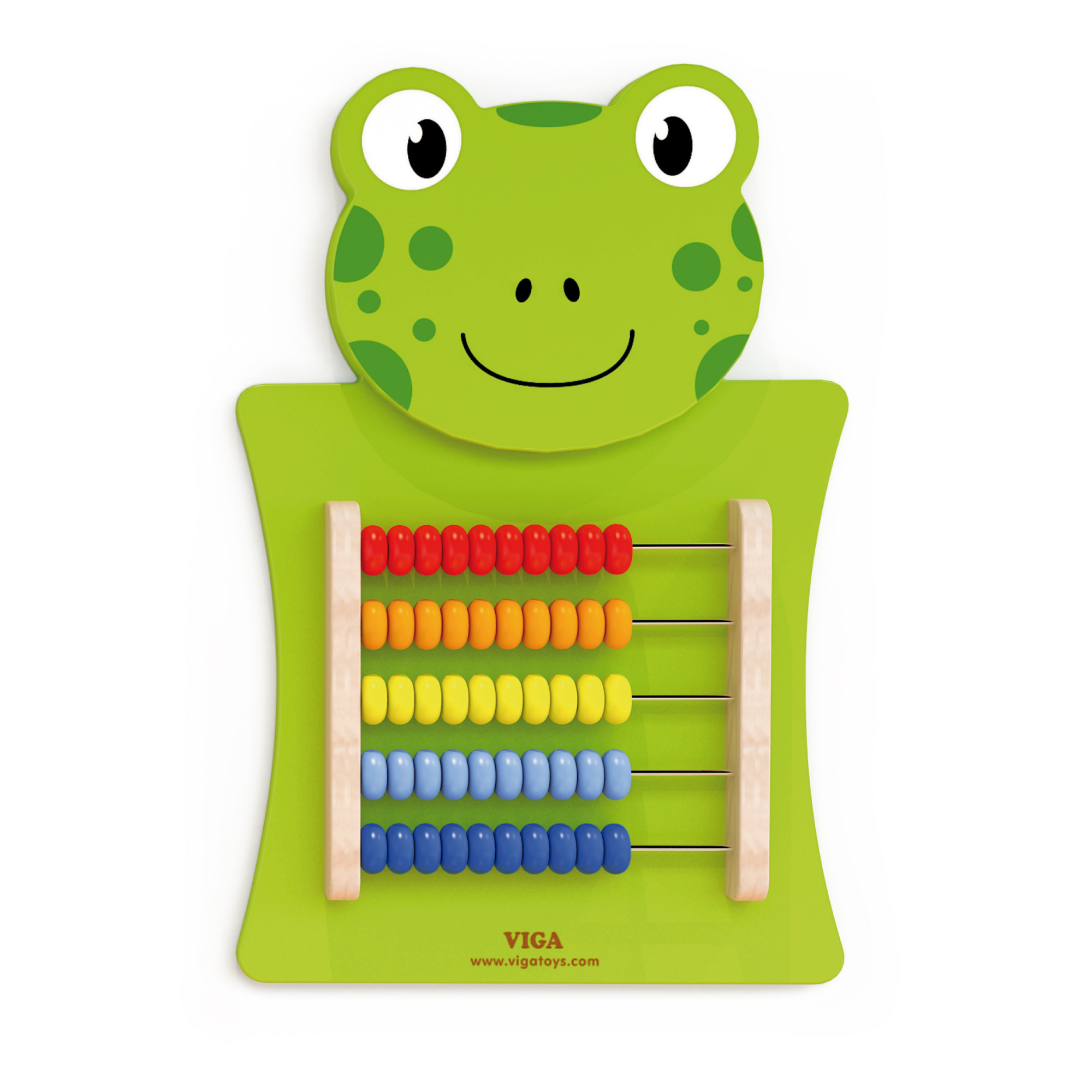 Viga Abacus Activity Panel, Montessori Wooden Wall Toy, Early Math & C ...