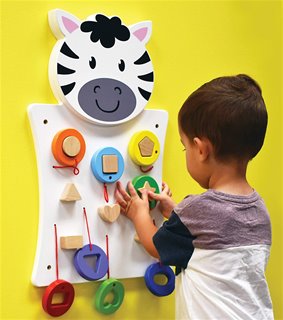 لعبة مطابقة الأشكال من فيجا، 8 قطع، لعبة مونتيسوري خشبية، تُنمّي التفكير المكاني والمهارات الحركية الدقيقة والإدراكية، لوحة جدارية تعليمية صديقة للبيئة، للأولاد والبنات من عمر 18 شهرًا فما فوق