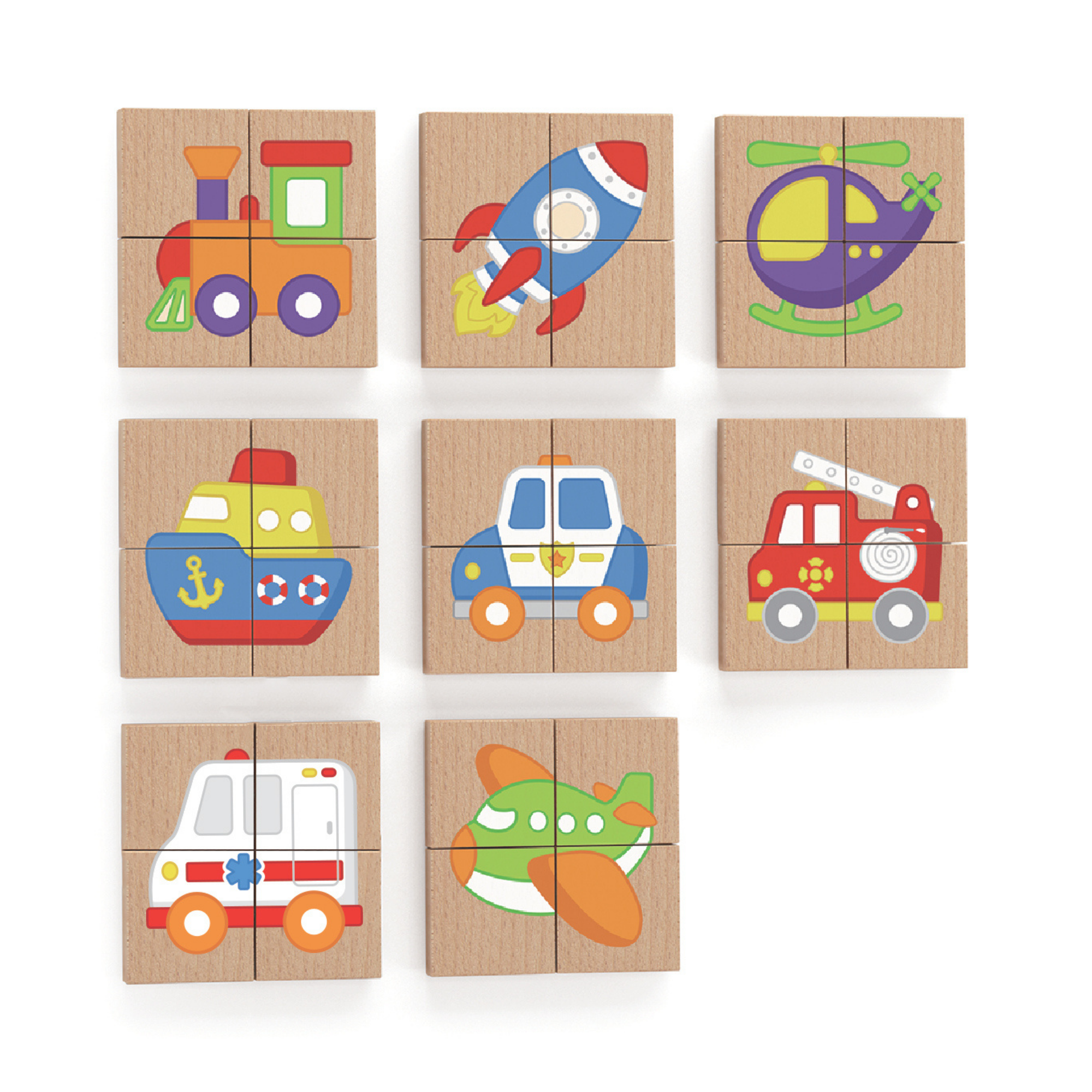 لعبة فيجا للنقل، أحجية مغناطيسية مكونة من 32 قطعة، لعبة مونتيسوري خشبية، تنمي المهارات الحسية والإدراكية والحركية الدقيقة، لعبة تعليمية للأطفال غير سامة وصديقة للبيئة، مناسبة للأطفال من سن 18 شهرًا فما فوق