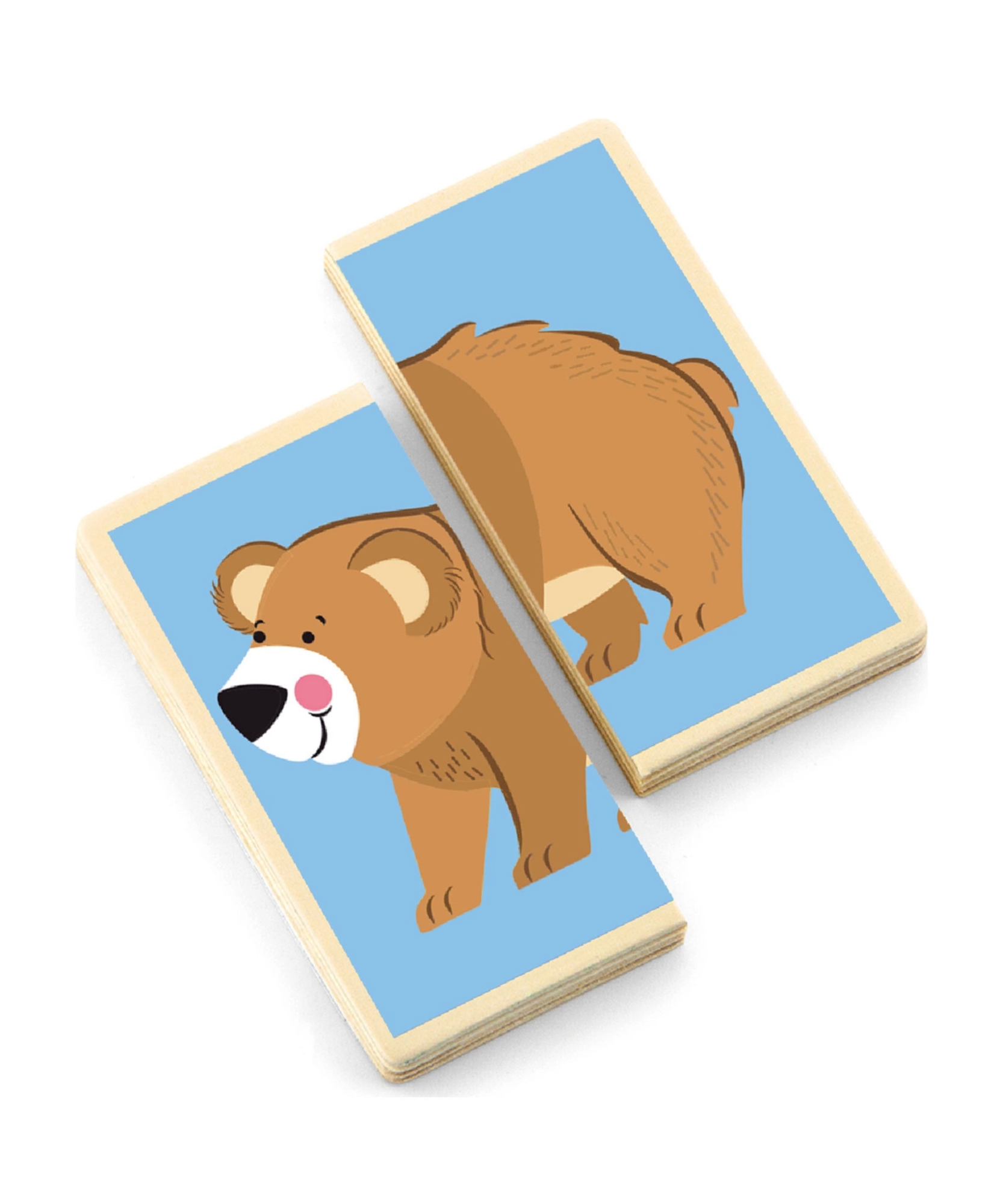 لعبة أحجية فيجا وايلد أنيملز، 36 قطعة، لعبة مونتيسوري الخشبية، تُنمّي المهارات الحسية والإدراكية والحركية الدقيقة، غير سامة وصديقة للبيئة، مناسبة للأطفال من سن 3 سنوات فما فوق