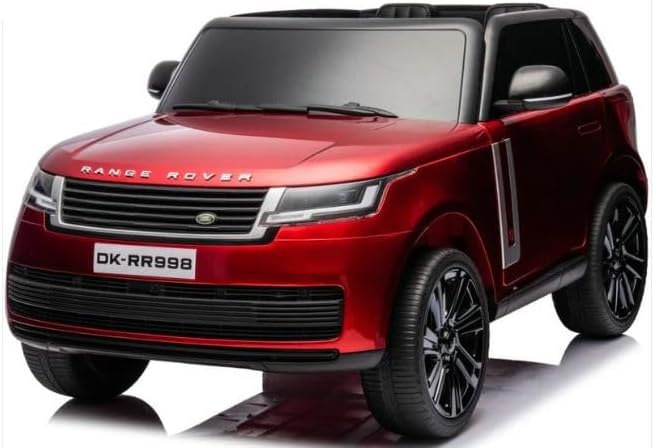 Lovely Baby Range Rover SUV Ride-On Car for Kids, 3+ Years, 12V Battery, Dual Motors, Remote Control, LED Lights, MP3/USB Music, Openable Doors – Red, Grey, or Green