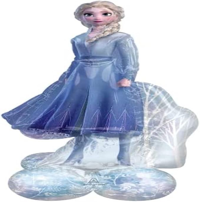 Amscan Anagram 4310011 - Disney Frozen Elsa Birthday Airloonz Air-filled Foil Balloon - 54"
