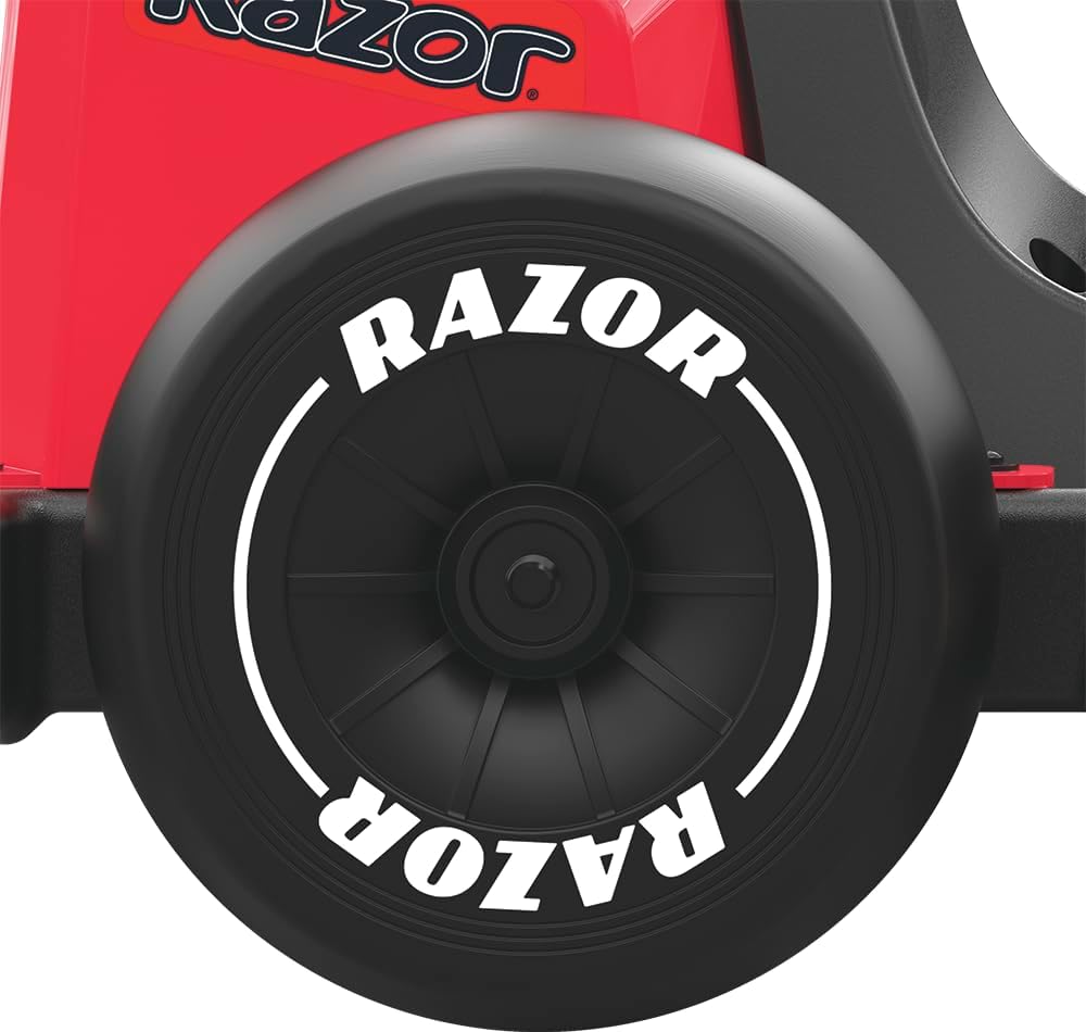 Razor Ground Force Elite Electric Go Kart, 36V Battery Powered Ride On, 350W Motor, Up to 14 MPH Speed, 40 Min Runtime, Forward and Reverse Drive, Racing Style Kart for Teens 13+