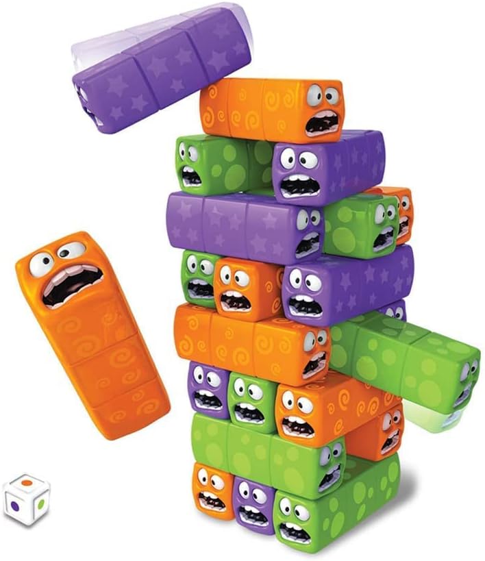 Ambassador Merchant Wobbly Worms Tower Balancing Game