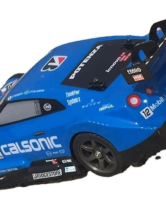 D-Power Nissan GT-R R35 GT500 RC Car, 1:16 Scale Remote Control Race Car with 2.4GHz Controller, Rechargeable Battery, Official Style Design, 6+