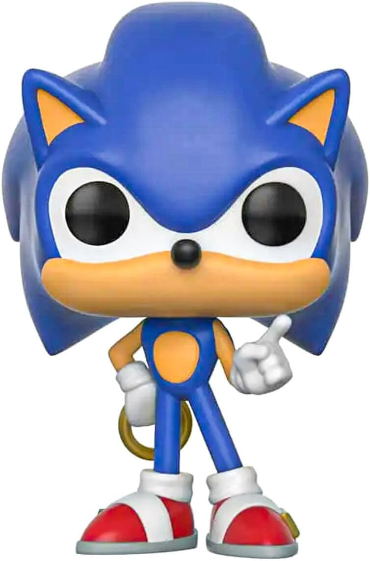 Funko Pop Games Sonic The Hedgehog Silver Sonic With Ring Vinyl Figure Collectable Toy for Kids & Adults Ages 3+