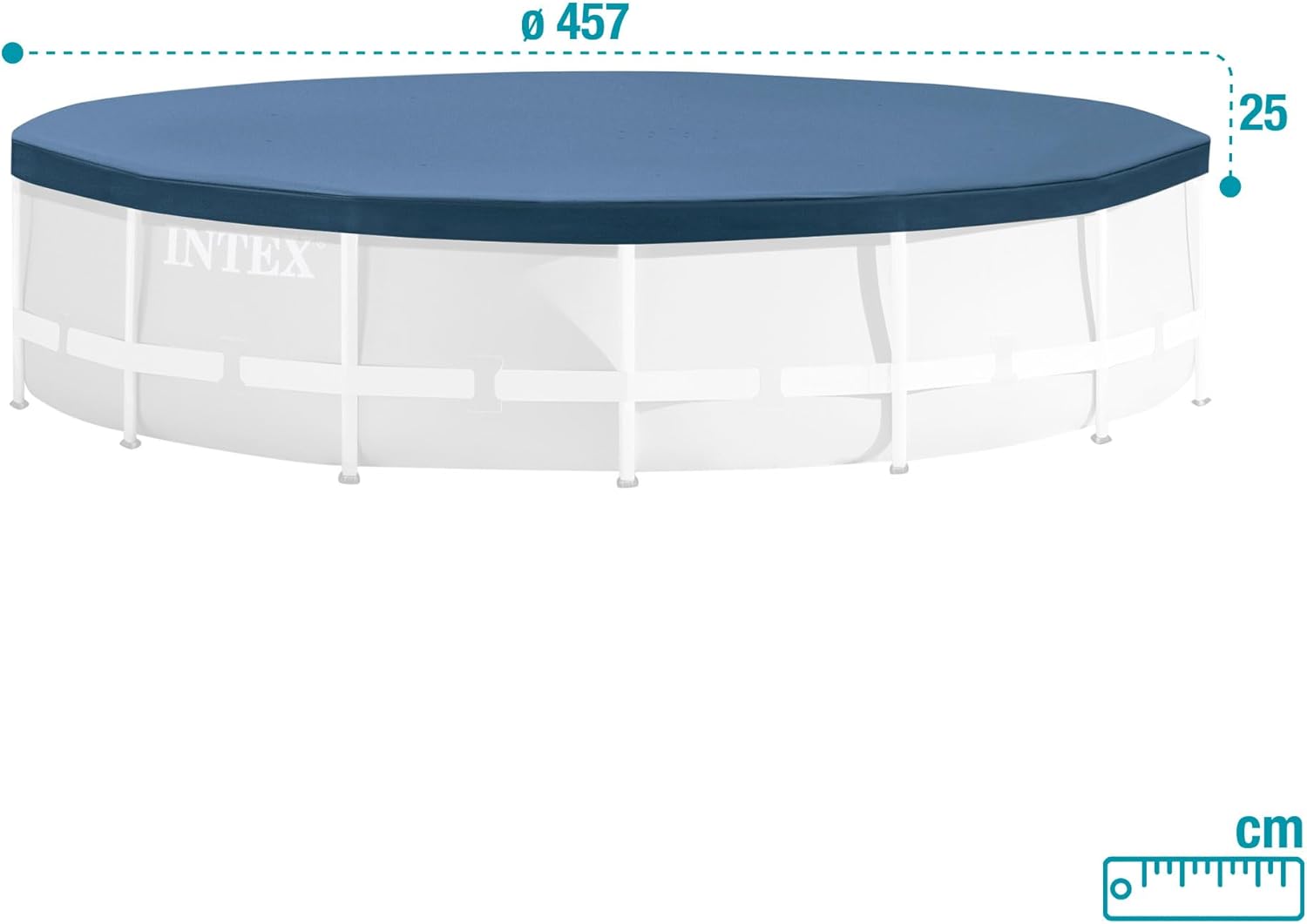 Intex 58901 Round Frame Cover, 457 cm