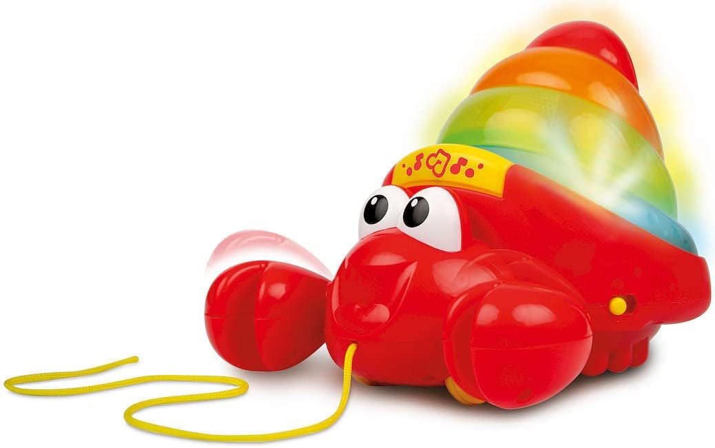 Winfun Pull Along Crab Stacker Interactive Toy