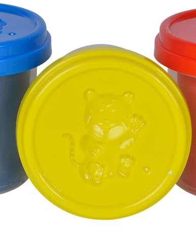 Simba Art & Fun Dough Set 4+1 Bonuspack, 5 Colours Creative Modelling Clay for Kids 3+