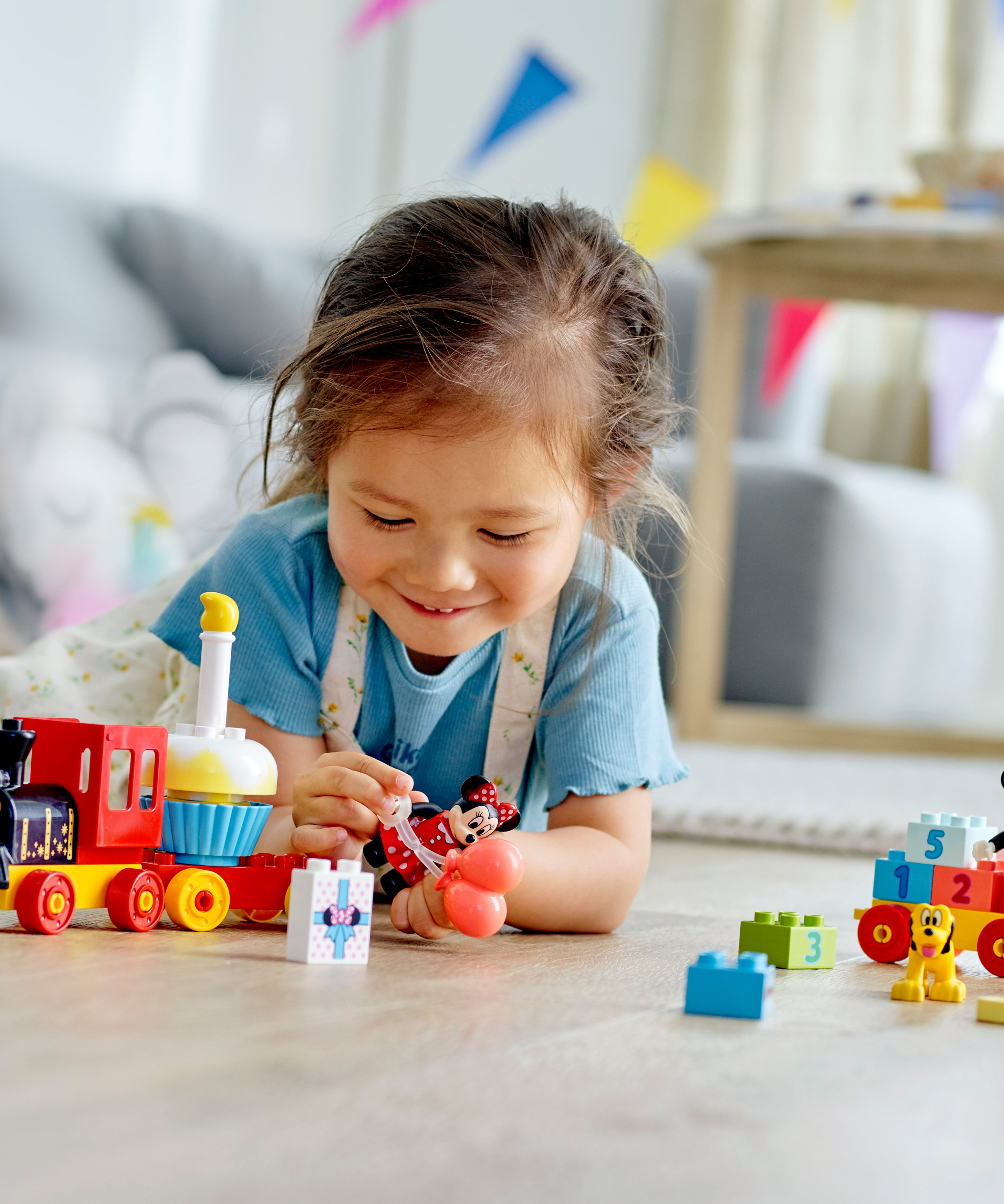 LEGO DUPLO 10941 Mickey & Minnie Birthday Train Playset for Toddlers 2+