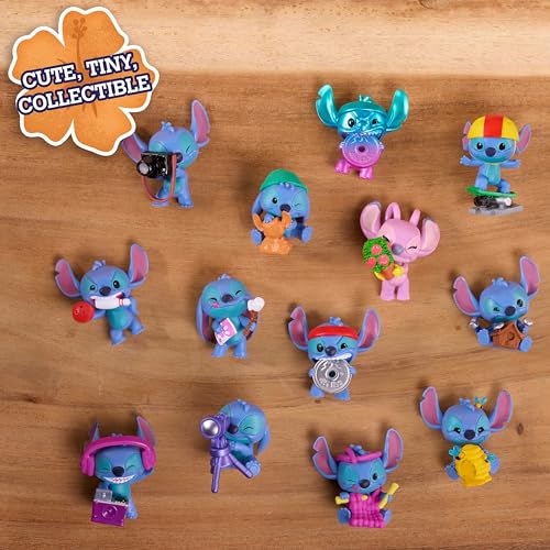 Just Play Disney Stitch That's So Stitch Collectable Figures - Series 2 Stylised Surprise Figures, 5 cm Tall, Kids Toy from 3 Years