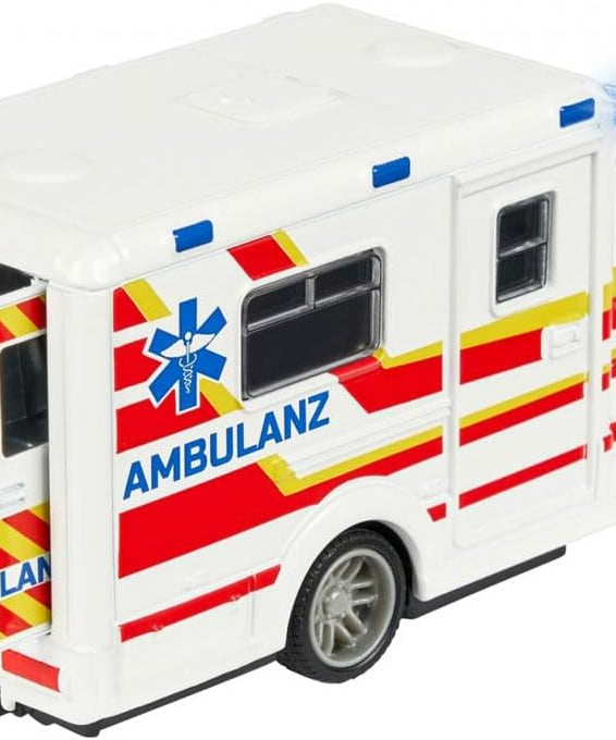 Majorette Grand Series City Mercedes-Benz Sprinter Ambulance Die-Cast, Realistic Emergency Vehicle, One Size