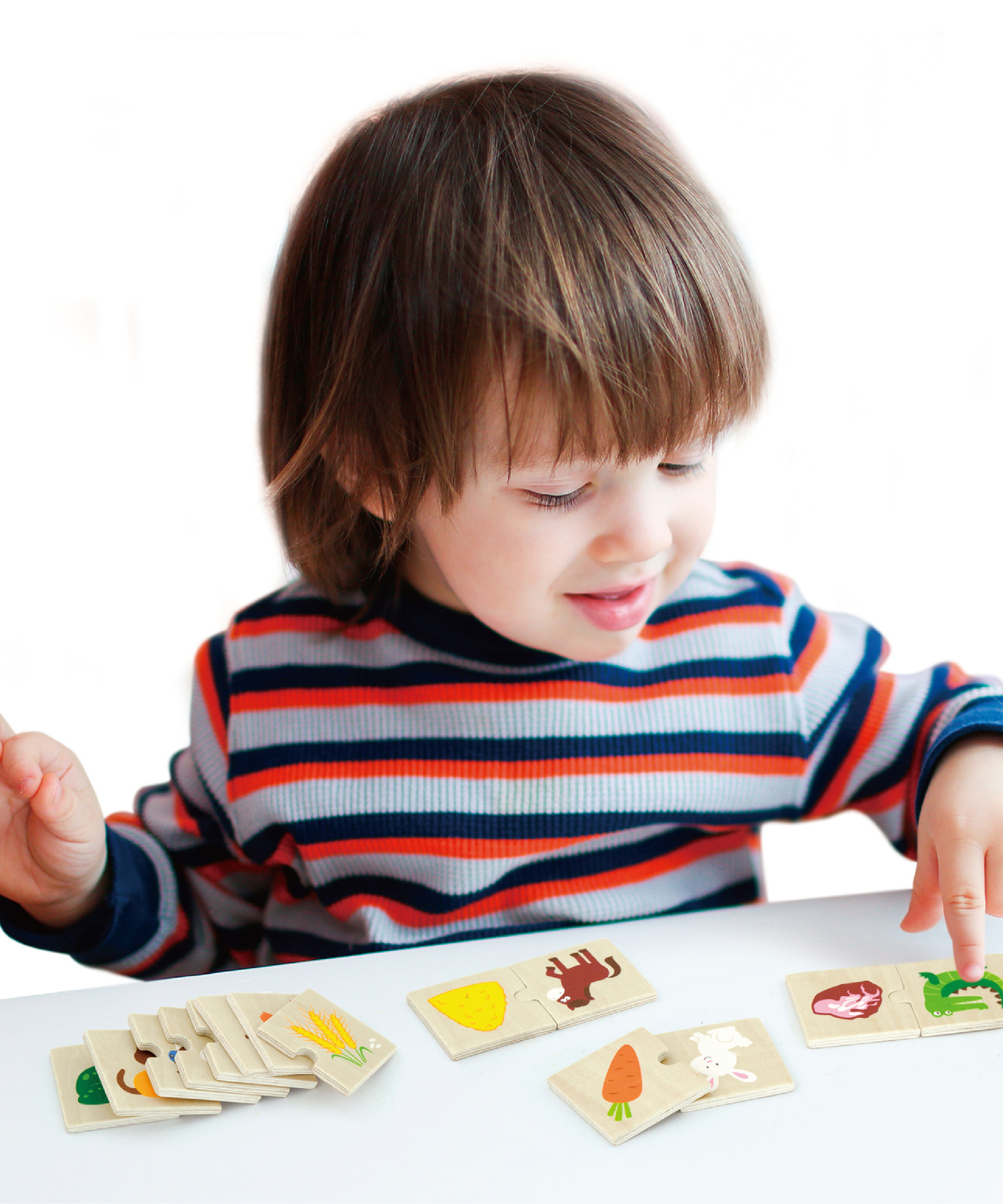 لعبة فيجا لتغذية الحيوانات، 12 قطعة أحجية متنوعة، لعبة مونتيسوري خشبية، تُنمّي المهارات الحسية والإدراكية والحركية الدقيقة، غير سامة وصديقة للبيئة، مناسبة للأولاد والبنات من عمر 18 شهرًا فما فوق