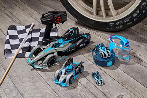 Dickie Toys Formula E Pullstring Racer 14cm, Pull Line Racing Car Toy, Formula E Series, Random Model Assortment, Interactive Racing Toy for Kids Ages 3+