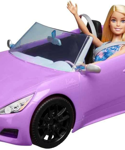 Mattel Barbie Convertible with Doll, HBY29