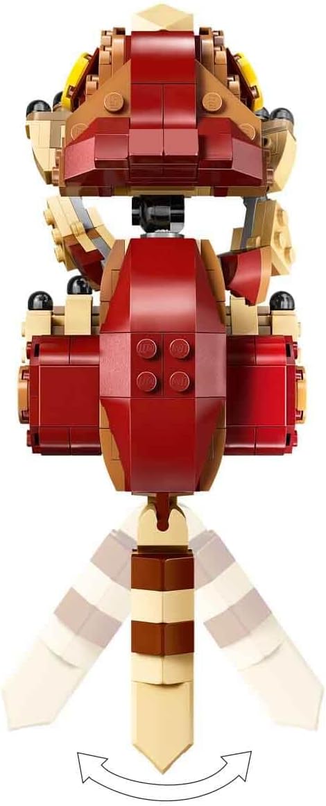 LEGO Jurassic World Baby Dinosaur Dolores Aquilops Play Display Toy Dinosaur Figure incl Plant with Flowers Gift for 7+ Year Old Boys Girls Rebirth Movie Fans 76970