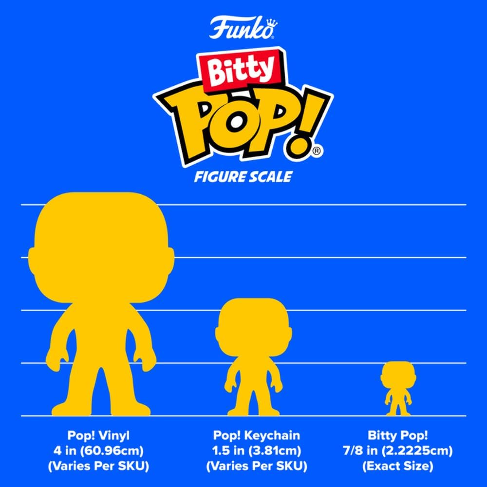 Bitty Pop Marvel Spider-Man Singles Mini Collectible Figure Tiny Funko Blind Pack Superhero Display Toy Gift For Kids Ages 3+
