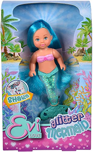 Evi Love Glitter Mermaid/Mermaid Doll with Tail That Sparkles When Shaken/Only one Item