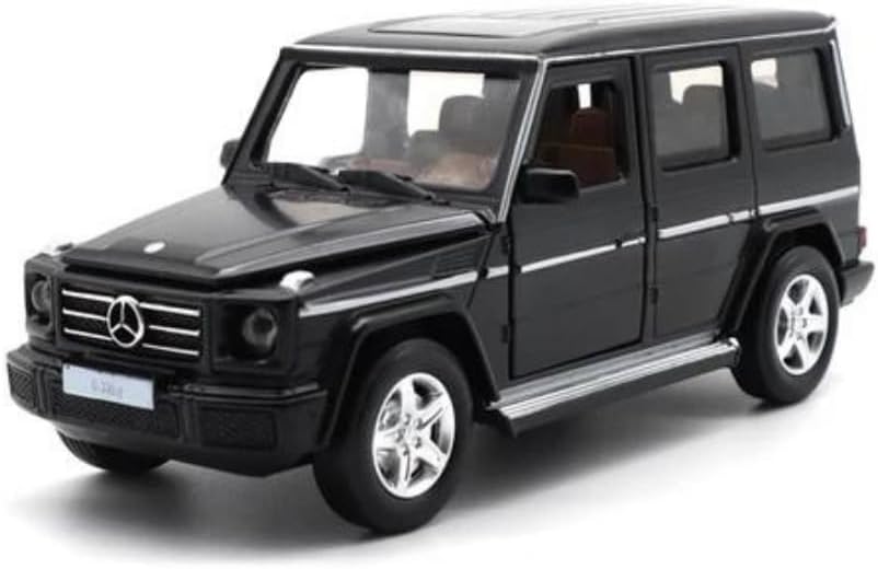 D-Power Mercedes-Benz G350D Die-Cast Model Car – 1:32 Scale, Black, Pull-Back Metal SUV Toy, Ages 3+