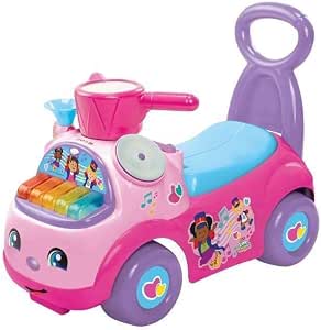 Little People Fisherprice Music Parade Ride On Pink, Sound Effect, Kids Ride-On, Play Toy, Indoor-Outdoor, 1 Years+
