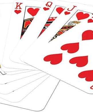 Ambassador Classic Games, 2 Decks Playing Cards, 5 Dice, Portable Pack, Ages 6+