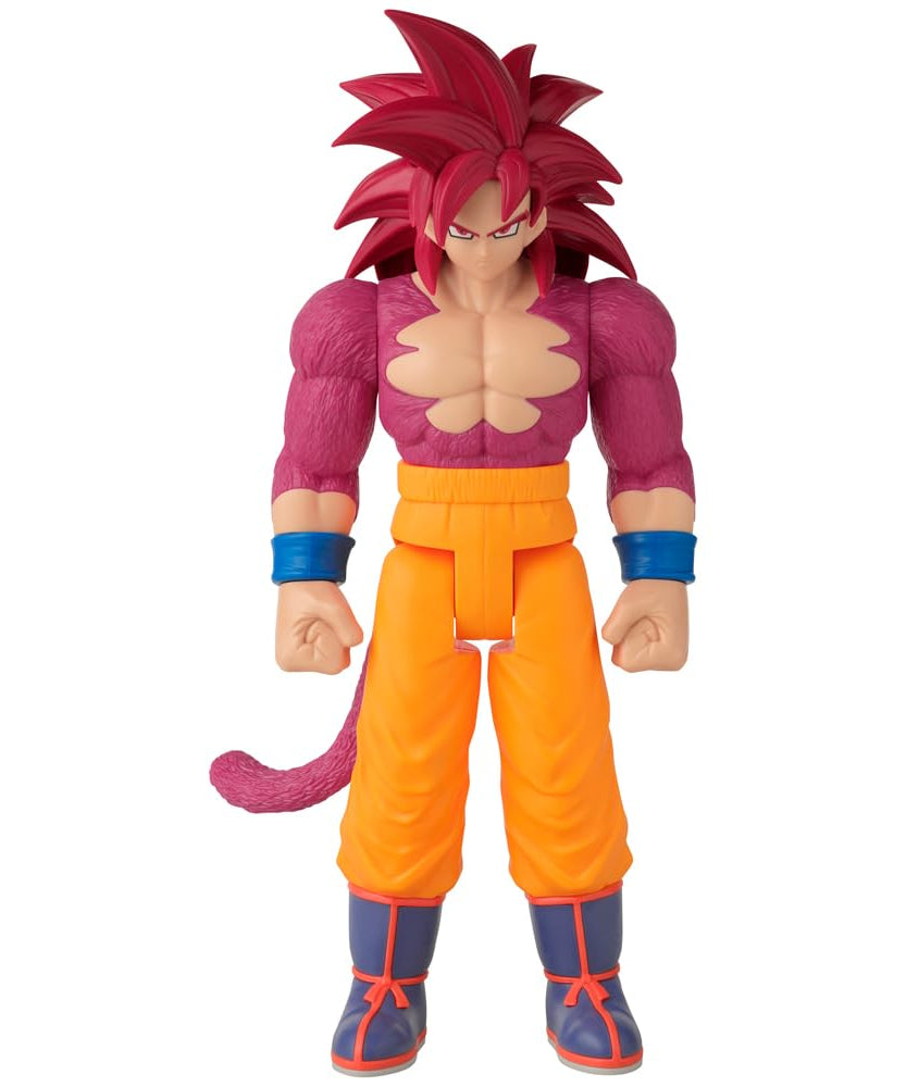 BANDAI Dragon Ball Daima Limit Breaker SS4 Figure Goku Daima, 30 cm, TV Series Dragon Ball Daima (2024), Movable and Multicoloured (40903)