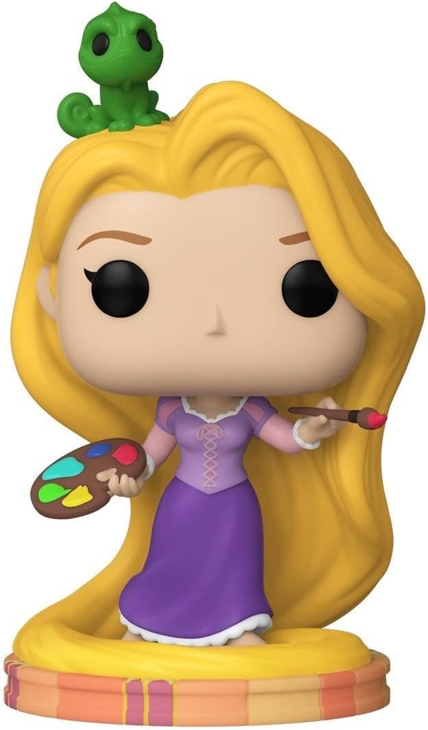 Funko Pop! Disney Ultimate Princess Rapunzel Collectible Vinyl Figure, Disney Princess Series, Display Model for Collectors, 3+