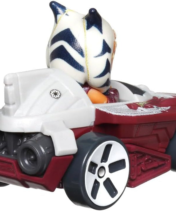 Hot Wheels Racer Verse Ahsoka Die-Cast Model Car Toy for Children Aged 3+ Gift for Kids and Collectors - Multicoloured