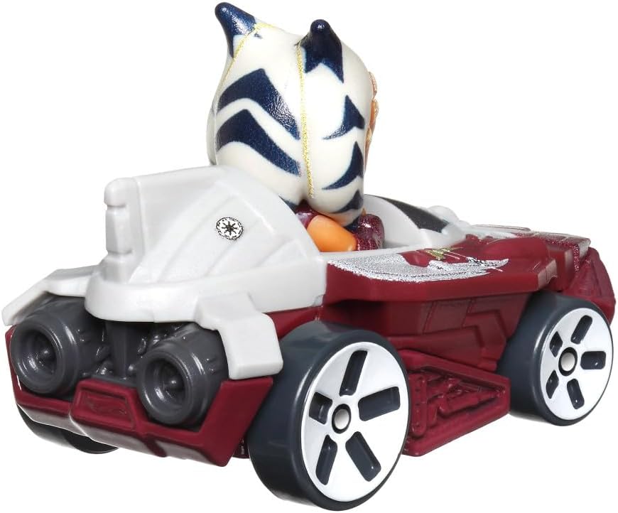 Hot Wheels Racer Verse Ahsoka Die-Cast Model Car Toy for Children Aged 3+ Gift for Kids and Collectors - Multicoloured