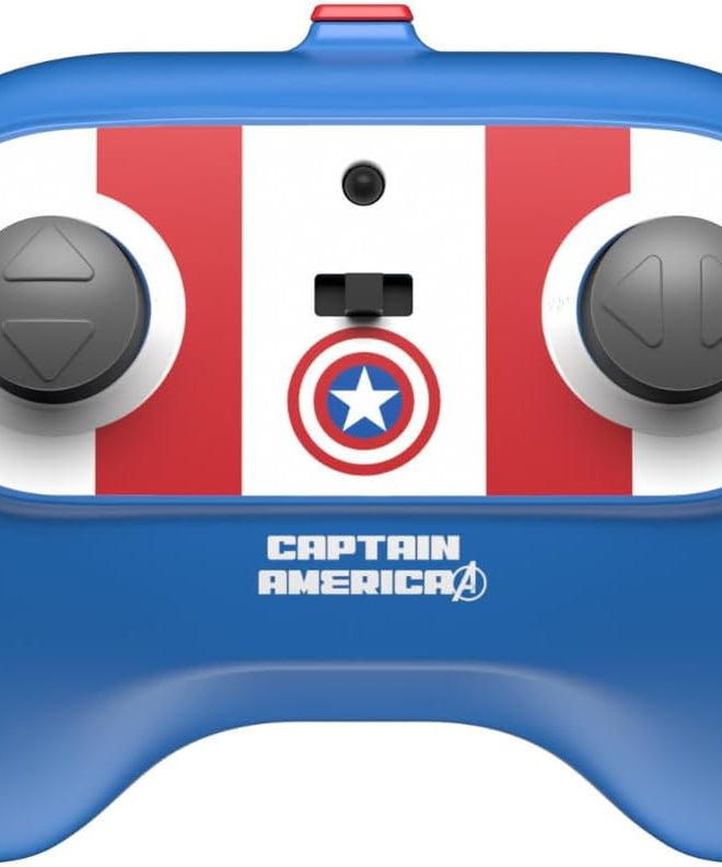 Marvel Captain America Remote Control Rock Raider - 2.4 GHz Full Function RC Crawler - All-Terrain Off-Road Truck for Kids - Official Marvel Avengers Toy