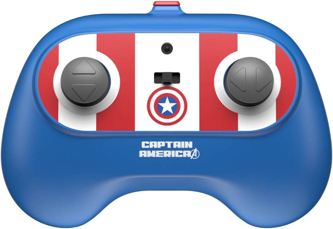 Marvel Captain America Remote Control Rock Raider - 2.4 GHz Full Function RC Crawler - All-Terrain Off-Road Truck for Kids - Official Marvel Avengers Toy