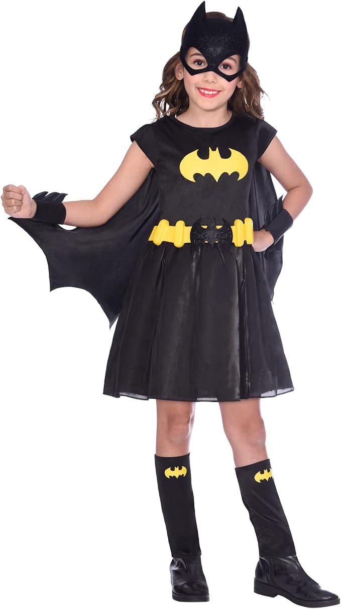 Amscan 9906066 Batgirl Classic Costume-Age 4-6