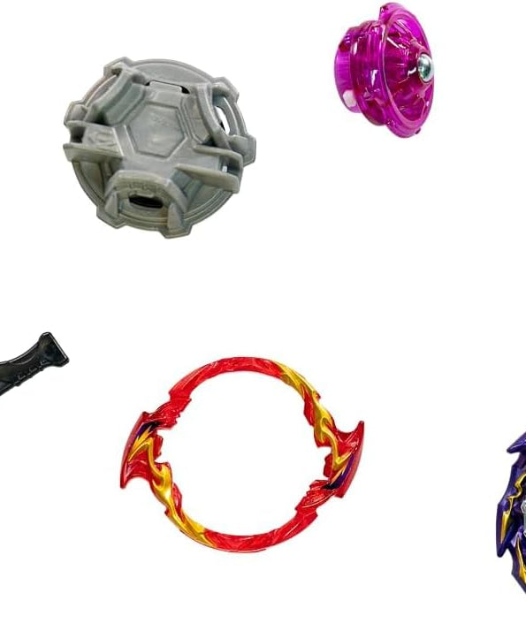 Beybattle Burst Eclipse Genesis G5 Defense Type Beyblade, Infinite Lock System Spinning Top, Right Spin Battle Toy with Launcher, Competitive Strategy Play, 8+ Years