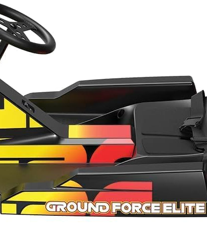 Razor Ground Force Elite Electric Go Kart, 36V Battery Powered Ride On, 350W Motor, Up to 14 MPH Speed, 40 Min Runtime, Forward and Reverse Drive, Racing Style Kart for Teens 13+
