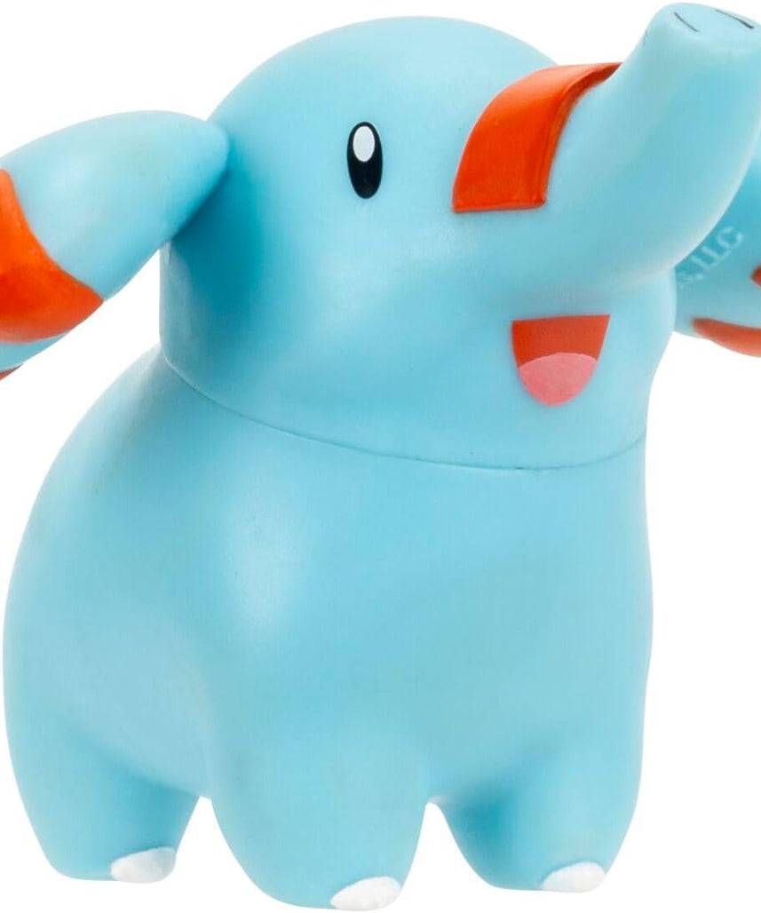 Pokémon Battle Figure - Phanpy & Chimcar - Compatible with Clip N Go Pokéball! Official Pokemon Toy for Children 3+