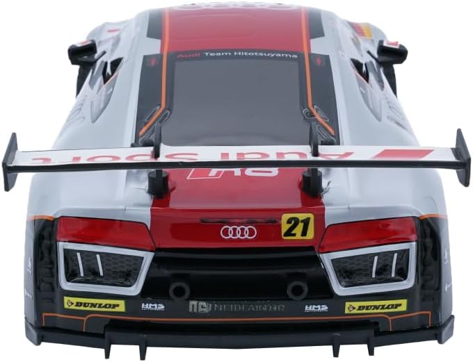 D-power - 1:16 Audi R8 Super GT300 RC Car – 2.4GHz Remote Control, Rechargeable Battery, High-Speed Racing Vehicle for Kids Ages 6+
