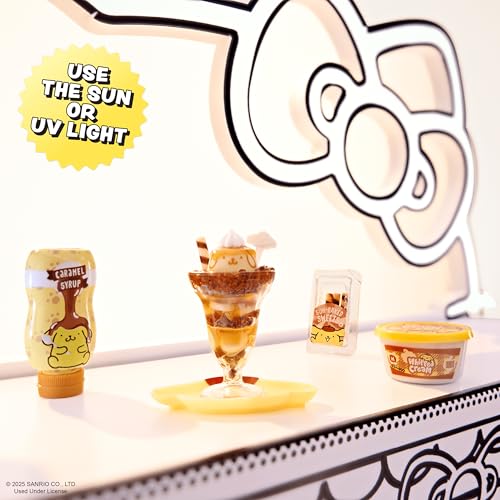 MGA Miniverse Make It Mini Sanrio Hello Kitty & Friends Series 2 DIY Resin Snacks, Desserts, Accessories & Display Case – Collectible Keroppi, Cinnamoroll, Pompompurin, Kuromi Minis