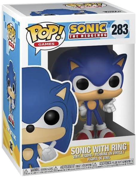 Funko Pop Games Sonic The Hedgehog Silver Sonic With Ring Vinyl Figure Collectable Toy for Kids & Adults Ages 3+