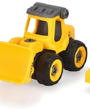 Dickie Toys Construction Builder Vehicle, Build-It Construction Truck with Screwdriver, 12 cm Toy Vehicle, 4 Assorted Models, Random Selection, Kids Construction Toy, Ages 3+